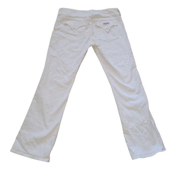 Hudson Jeans Bootcut White Women's‎ Low Rise Denim Pants - Picture 1 of 12